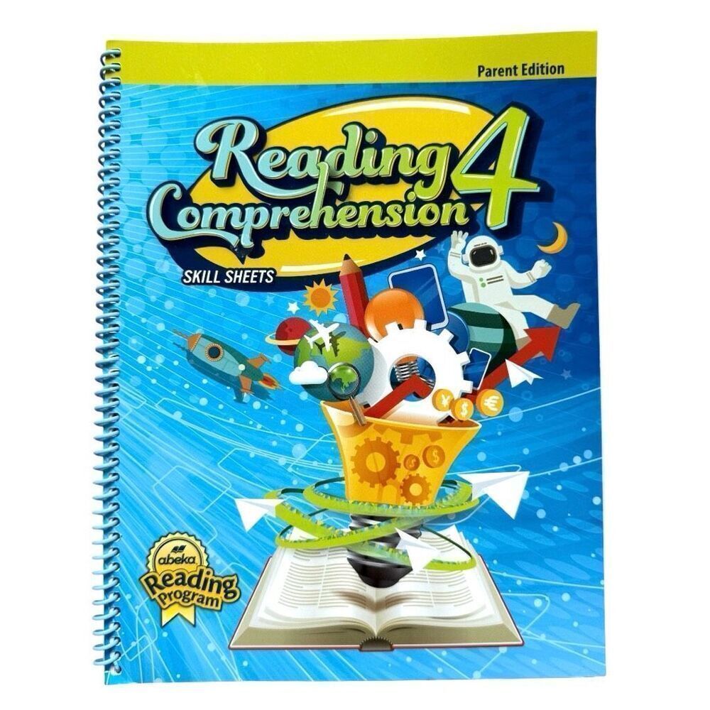 New Abeka 4th Grade Reading Comprehension Skill Sheets Parent Ed Curriculum Key